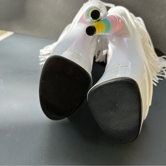 Ellie 7" Unicorn Heel Platform Shoes Stripper Pole Dance Stilettos 777 Prince - Picture 3 of 16